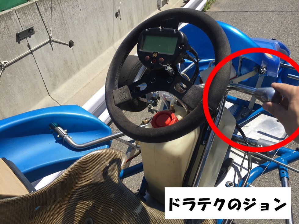 レーシングカート、ミッションカート、ミラー